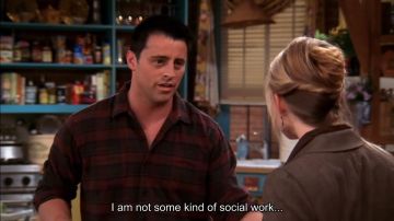 La chemise de Joey Tribbiani (Matt Leblanc) dans Friends S10E07