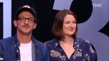 La chemise ananas de Valentine Oberti dans Quotidien du 23/04/2018