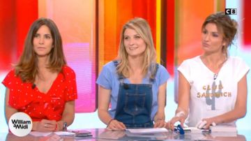 Le t-shirt club sandwich cactus de Caroline Ithurbide dans William à midi du 24/04/2018