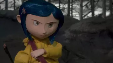 The replica of the bar in the shape of a dragonfly of Coraline in the animated film Coraline