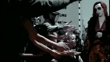 The costume of Marilyn Manson in her music video The dope show