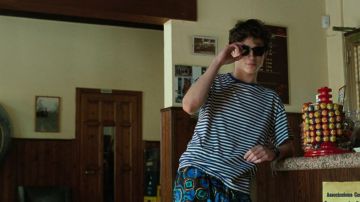 Sun-glasses Élio Perlman (Timothée Chalamet) in Call me by your name