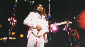 White suit worn by George Harrison as seen in The Concert for Bangladesh