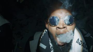 Sunglasses Ray-Ban Tory Lanez in her video clip Real Thing feat. Future