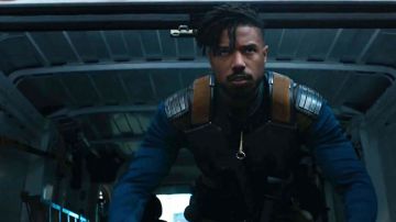 Leather vest worn by Erik Killmonger (Michael B. Jordan) as seen in Black Panther