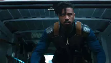 Leather vest worn by Erik Killmonger (Michael B. Jordan) as seen in Black Panther