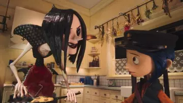 The replica of the doll the other mother of Coraline Jones in the animated film Coraline