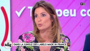 La veste en soie à fleurs de Caroline Ithurbide dans William à midi du 23/04/2018