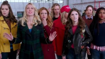 Leather Jacket worn by Beca Mitchell (Anna Kendrick) as seen in Pitch Perfect 3