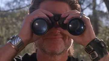 The strength bracelet worn by Stuntman Mike (Kurt Russell) in the movie Death Boulevard