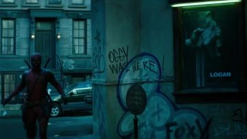 Logan movie wall poster as seen in Deadpool 2