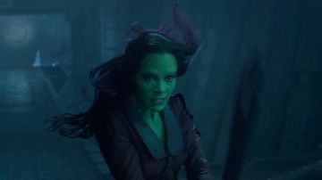 Réplica de la espada usada por Gamora (Zoe Saldana) como se ve en Guardianes de la Galaxia