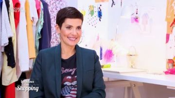 The T shirt Rolling Stones Cristina Cordula in #CDSA The queens of the shopping 30/04/2018