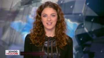 El vestido negro de Camille Lavabre en La météo de L'info du vrai del 27/04/2018
