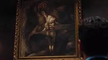 El cuadro Saturno devorando a uno de sus hijos de Francisco de Goya en Wall Street: El dinero nunca duerme