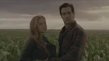 Clark Kent's (Henry Cavill) flannel button down shirt as seen in Justice League