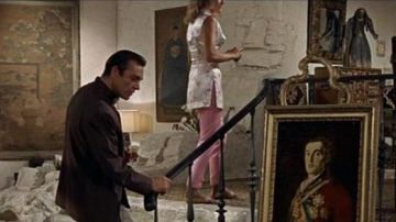 The portrait of the Duke of Wellington by Francisco José de Goya in James Bond 007 contre Dr No