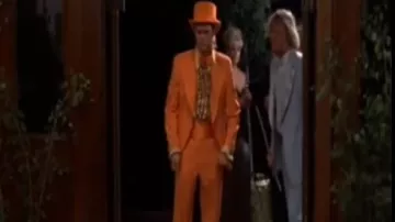 El bastón azul cielo utilizado por Harry (Jeff Daniels) en la película Dumb and Dumber