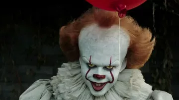 The contact lens of the clown / Penny pinchers (Bill Skarsgård) in the film It
