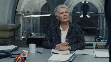 Jack The Bulldog figurine on the desk of M (Judi Dench) as seen in SkyFall