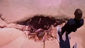 Al­go­dones Dunes for The Great Pit of Carkoon (Hole of Sarlacc) as seen in Star Wars Episode VI : Return of the Jedi