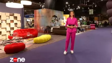 The moccasins offset of Ophélie Meunier in #ZoneInterdite of the 06/05/2018