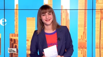 El cuerpo en malla bailando por Marion Séclin en Esta semana Madame del 28/04/2018