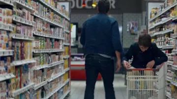 The jean Levi's Vincent Barteau (Arnaud Ducret) in Mr. I-know-it-all