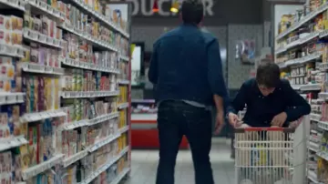 The jean Levi's Vincent Barteau (Arnaud Ducret) in Mr. I-know-it-all