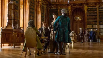 El Monasterio de Strahov en Praga, sitio de la biblioteca del Palacio de Versalles en la serie Outlander S02E04