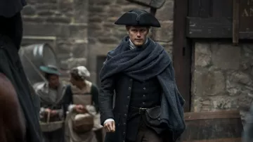 The Tweeddale Short and the Evergreen Studio in Edinburgh in the series Outlander S03E06