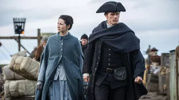 The port of Dunure where to ship Jamie and Claire on the Artemis in the series Outlander S03E06