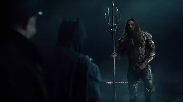 Le costume d'Arthur Curry aka Aquaman (Jason Momoa) dans le film Justice League