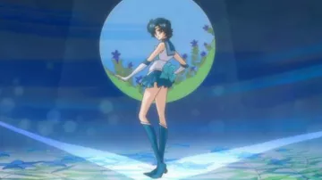 Las botas de Muzino en la caricatura de sailor moon