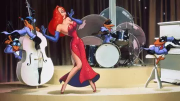 The wig Jessica Rabbit in the film Who wants the skin of Roger Rabbit