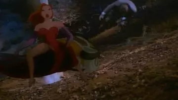 The heels of Jessica Rabbit in the cartoon Who wants the skin of Roger Rabbit 2