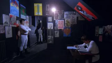Jefferson Airplane / Great Society at the Fillmore poster as seen in A Clockwork Orange