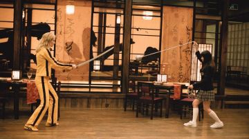 Las zapatillas Asics Onitsuka Tiger 'Tai Chi' de Beatrix Kiddo (Uma Thurman) en Kill Bill Vol. 1