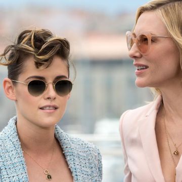 Sunglasses worn by Kristen Stewart during The Cannes film Festival in 2018