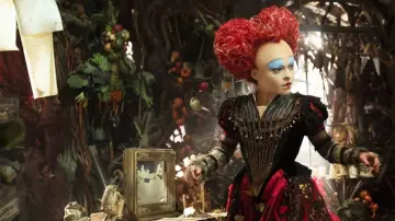 La perruque rouge de la reine rouge (Helena Bonham Carter) dans le film Alice au pays des merveilles