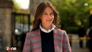 The chequered Ophelia Miller in #ZoneInterdite of the 13/05/2018