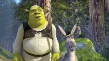 La réplique en peluche de l’âne dans le film d'animation Shrek 2