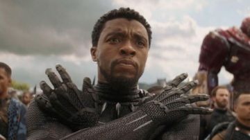Chaqueta de cuero Black Panther usada por T'Challa (Chadwick Boseman) como se ve en Avengers: Infinity War