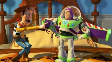 The costume of Woody in the animated film Toy Story