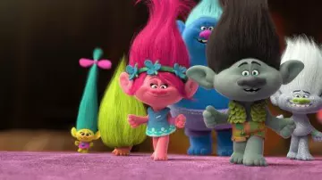 Le costume de Poppy dans le film d'animation Troll