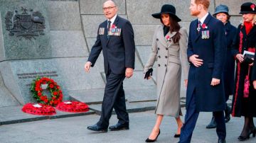 El bolso Gucci de Meghan Markle para el Servicio Conmemorativo del Día de ANZAC 2018