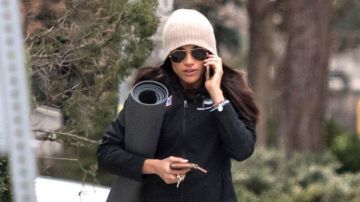 Glasses Ray Ban Meghan Markel in Toronto on 04/12/2016