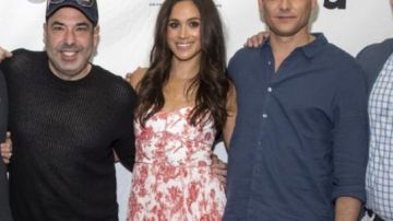 The floral dress Club Monaco Meghan Markle reach the 11/06/2017