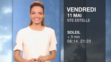 La tapa recortada de Gennifer Demey en el Clima de M6 del 10/05/2018