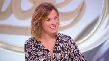 La robe de grossesse de Isabelle Ithurburu dans Le tube du 19/05/2018